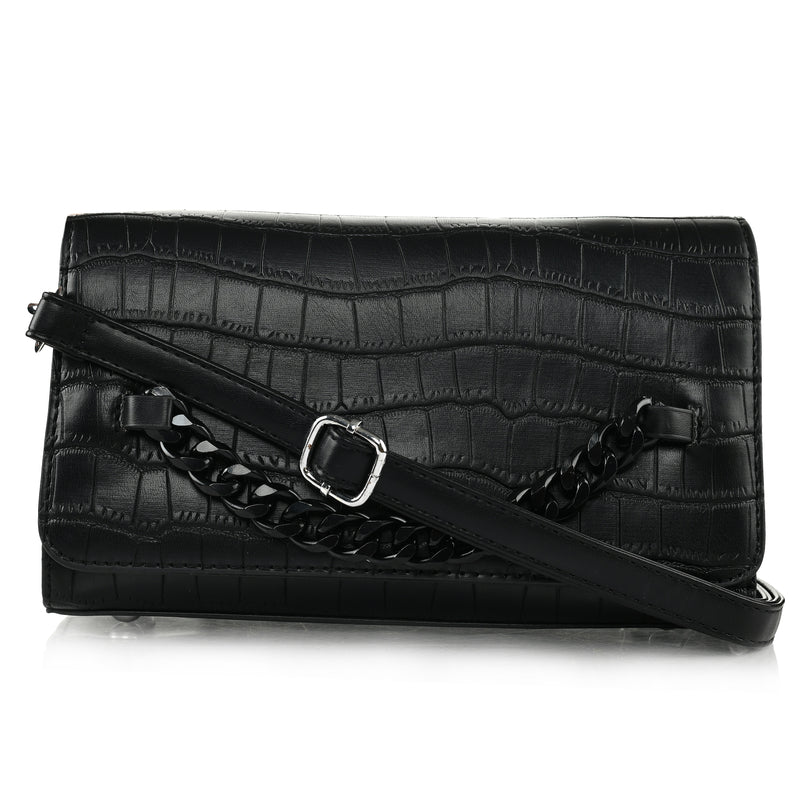 AMBER - Crossbody Bag (Black)